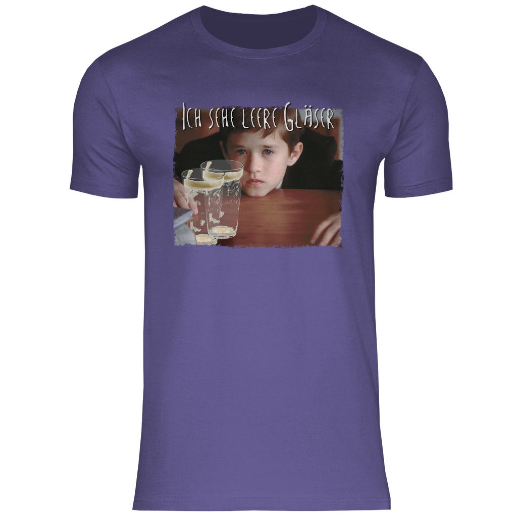 Ich sehe leere Gläser - Herren Shirt Millennial Lilac