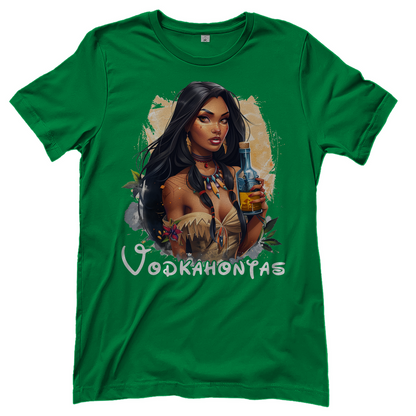Vodkahontas Retro - Damenshirt Kelly Green