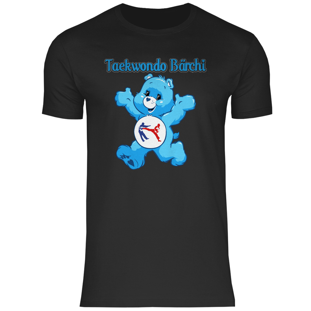 Taekwondo Bärchi - Glücksbärchi - Herren Shirt Black
