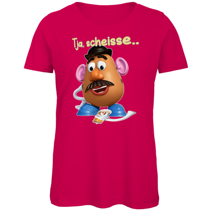 Tja, scheisse - Charlie Naseweis Toy Story - Damen Premium Bio T-Shirt Fuchsia