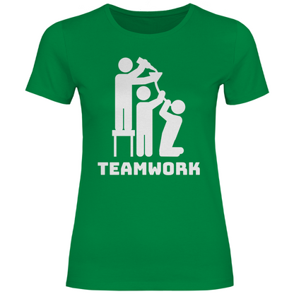 Teamwork - Damenshirt Kelly Green