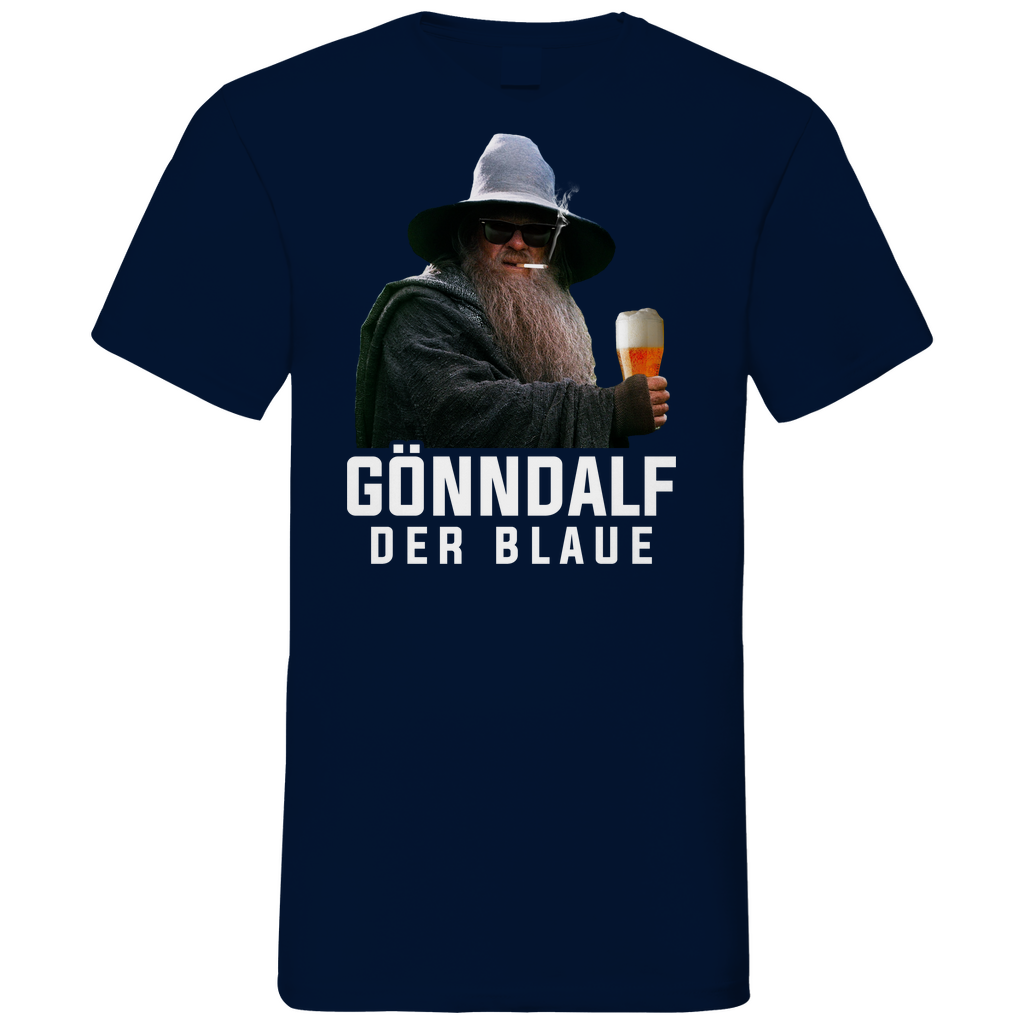 Gönndalf der Blaue - Herren V-Neck Shirt