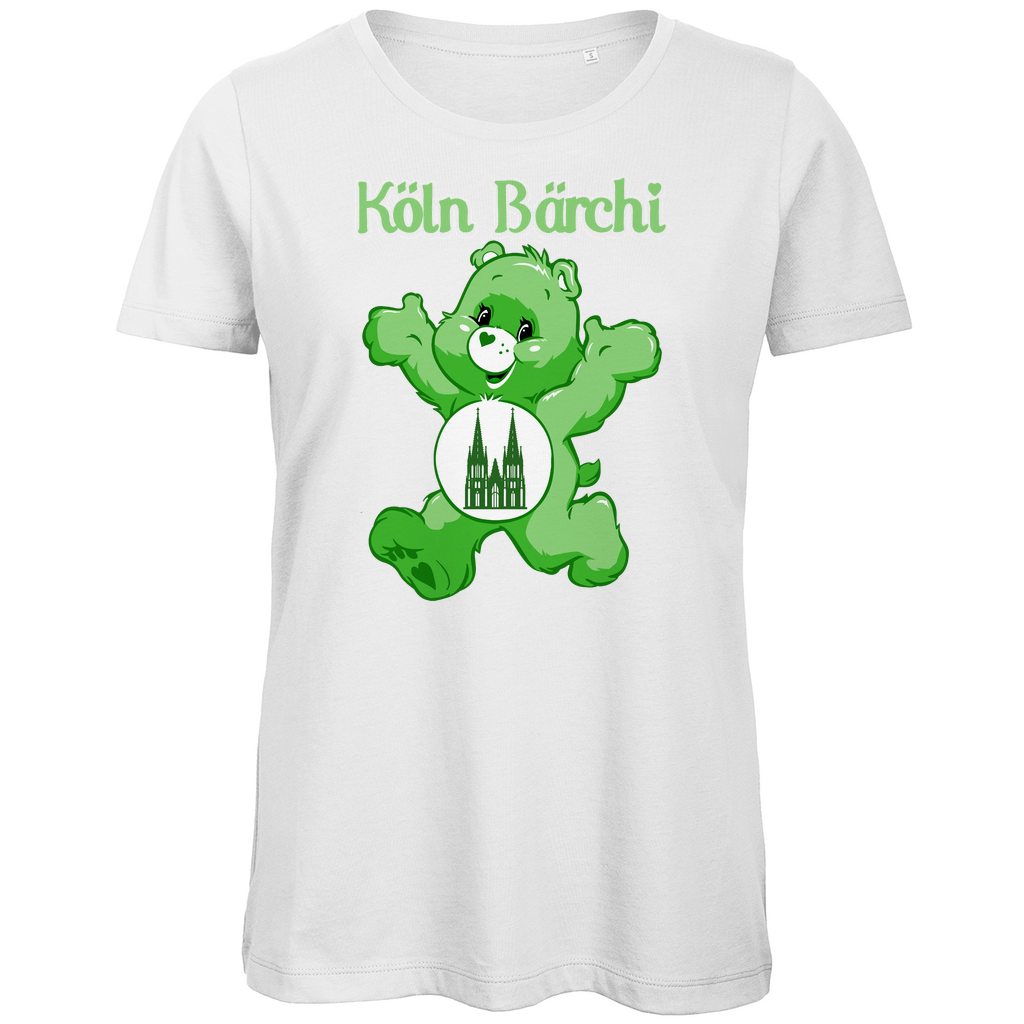 Köln Bärchi - Glücksbärchi - Damen Premium Bio T-Shirt White