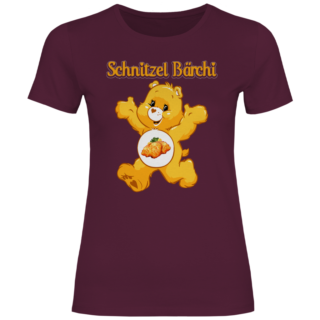 Schnitzel Bärchi - Glücksbärchi - Damenshirt