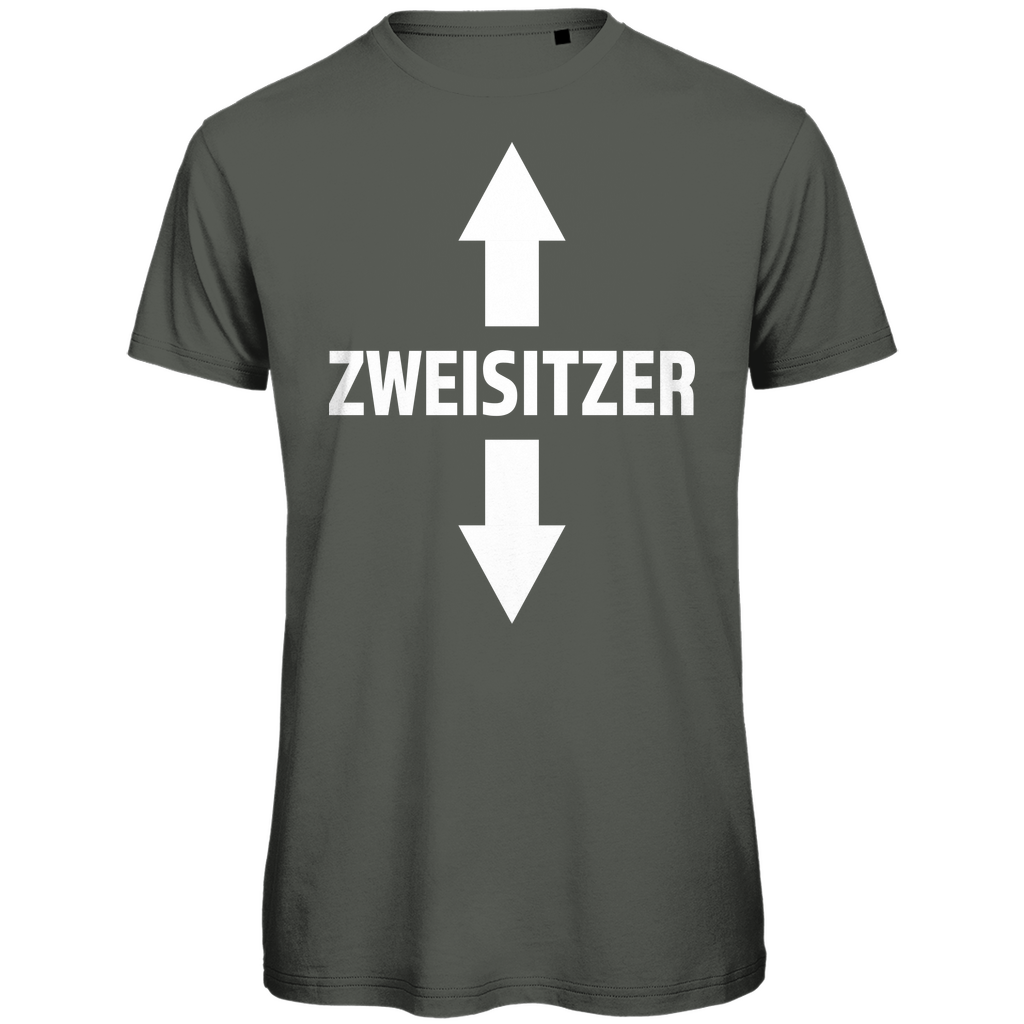 Zweisitzer - Herren Premium Bio T-Shirt Millennial Khaki