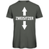 Zweisitzer - Herren Premium Bio T-Shirt Millennial Khaki
