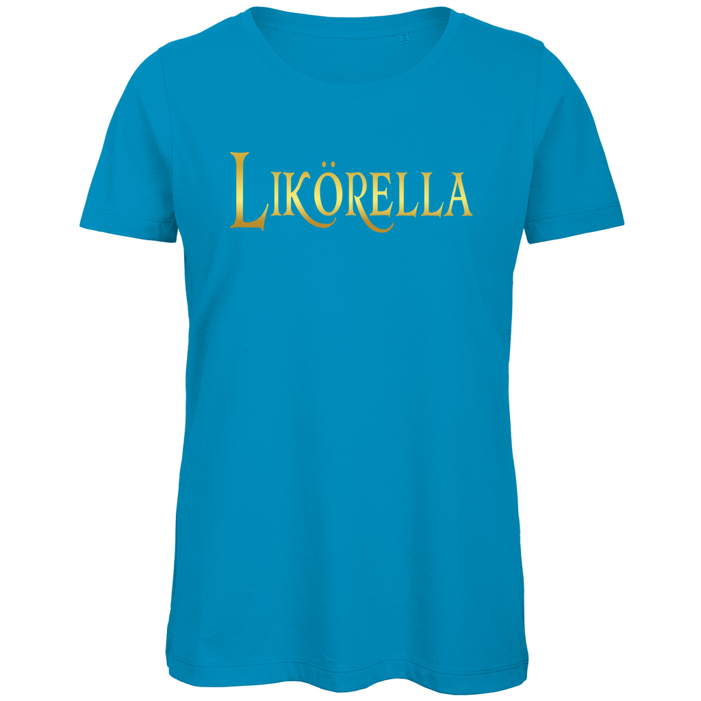 Likörella - Prinzessin Gold - Damen Premium Bio T-Shirt Atoll