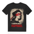 Raphael Shirt für Herren – Renaissance Künstler mit Ninja Turtle Maske Retro Black