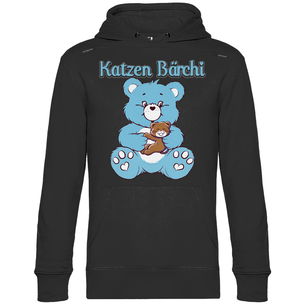 Katzen Bärchi - Glücksbärchi - Unisex Hoodie Black
