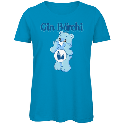 Gin Bärchi - Glücksbärchi - Damen Premium Bio T-Shirt Atoll
