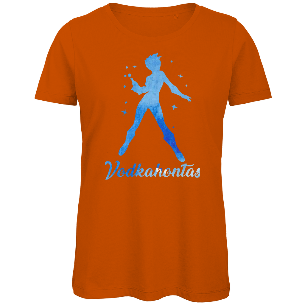 Vodkahontas - Prinzessin Aquarell - Damen Premium Bio T-Shirt Urban Orange