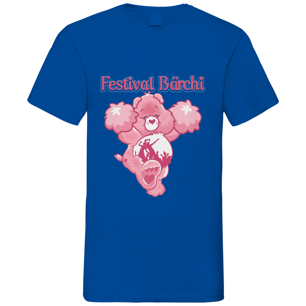 Festival Bärchi - Glücksbärchi - Herren V-Neck Shirt