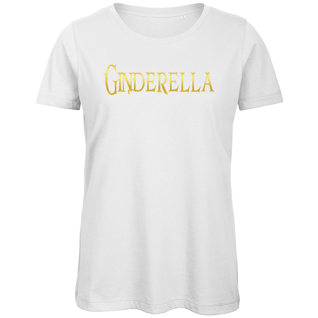 Ginderella - Prinzessin Gold - Damen Premium Bio T-Shirt