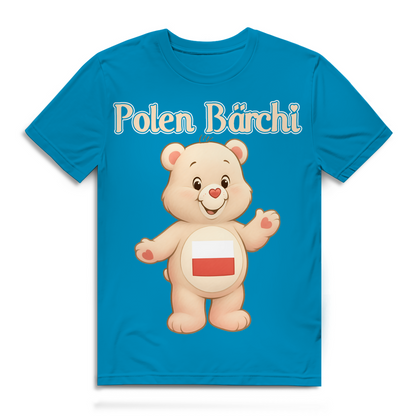 Polen Bärchi - Glücksbärchi - Herren Premium Bio T-Shirt