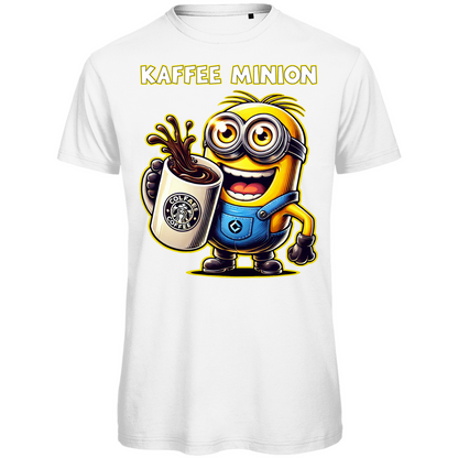 Kaffee Minion - Herren Premium Bio T-Shirt