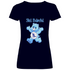 Ski Bärchi - Glücksbärchi - V-Neck Damenshirt Deep Navy