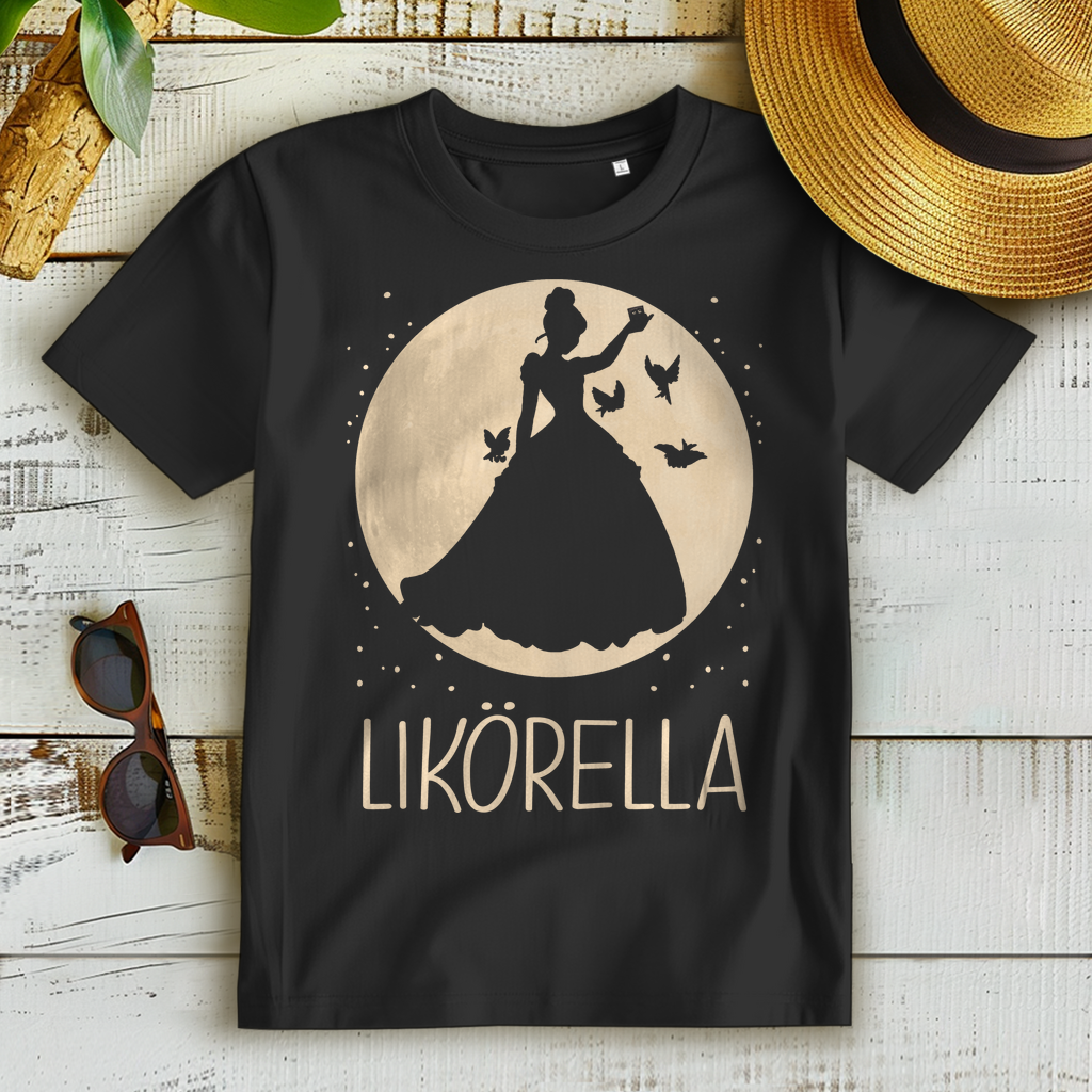 Likörella Cinderella Mond Prinzessin - Damen Premium Bio T-Shirt