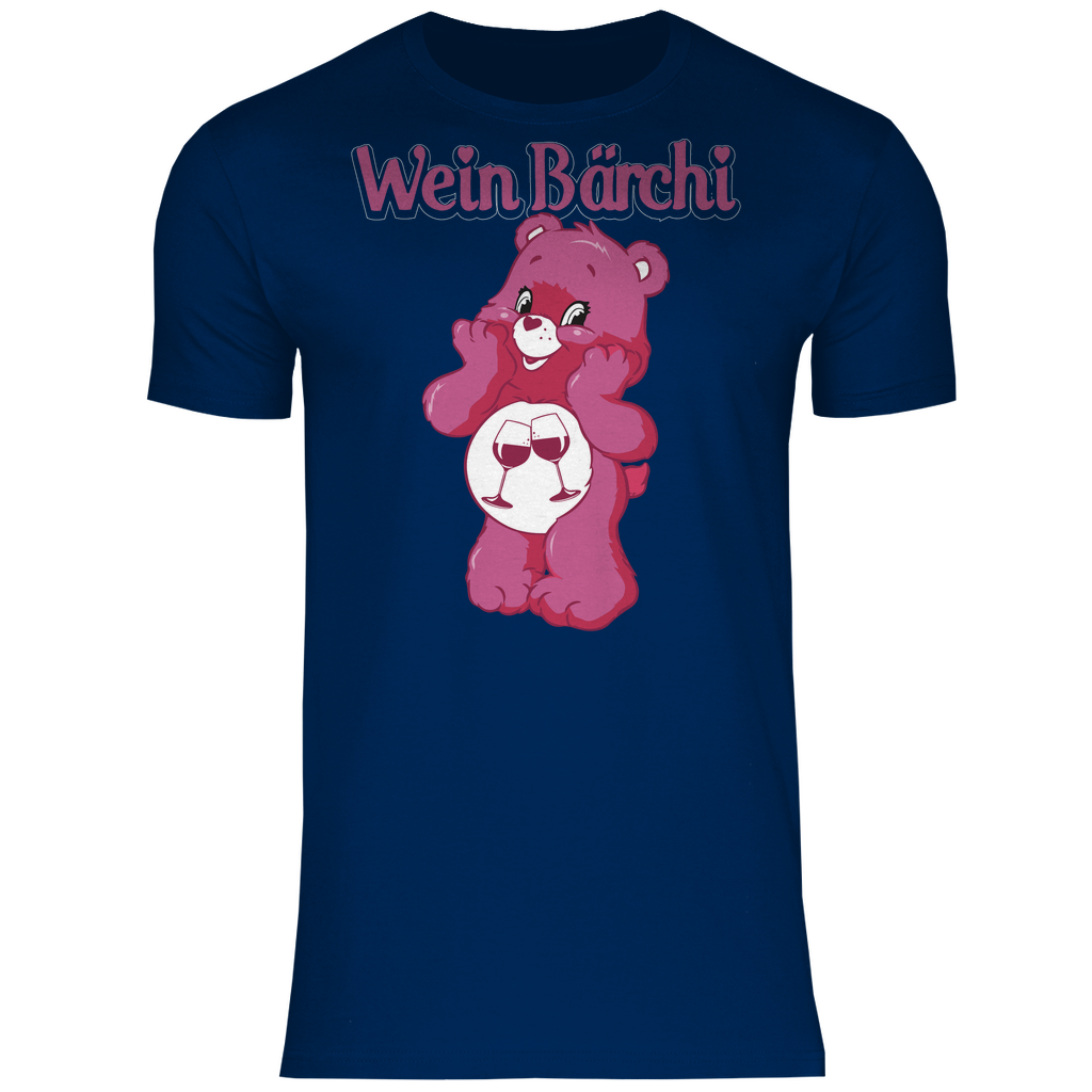 Wein Bärchi - Glücksbärchi - Herren Shirt