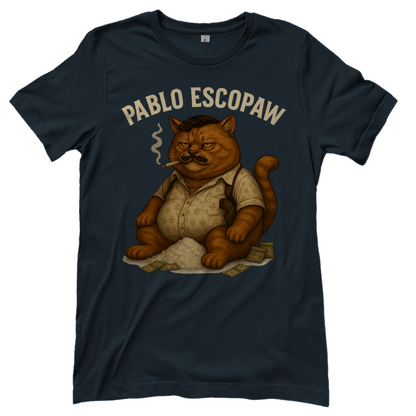 Pablo Escopaw Katze Mafia Escobar - Damen T-Shirt