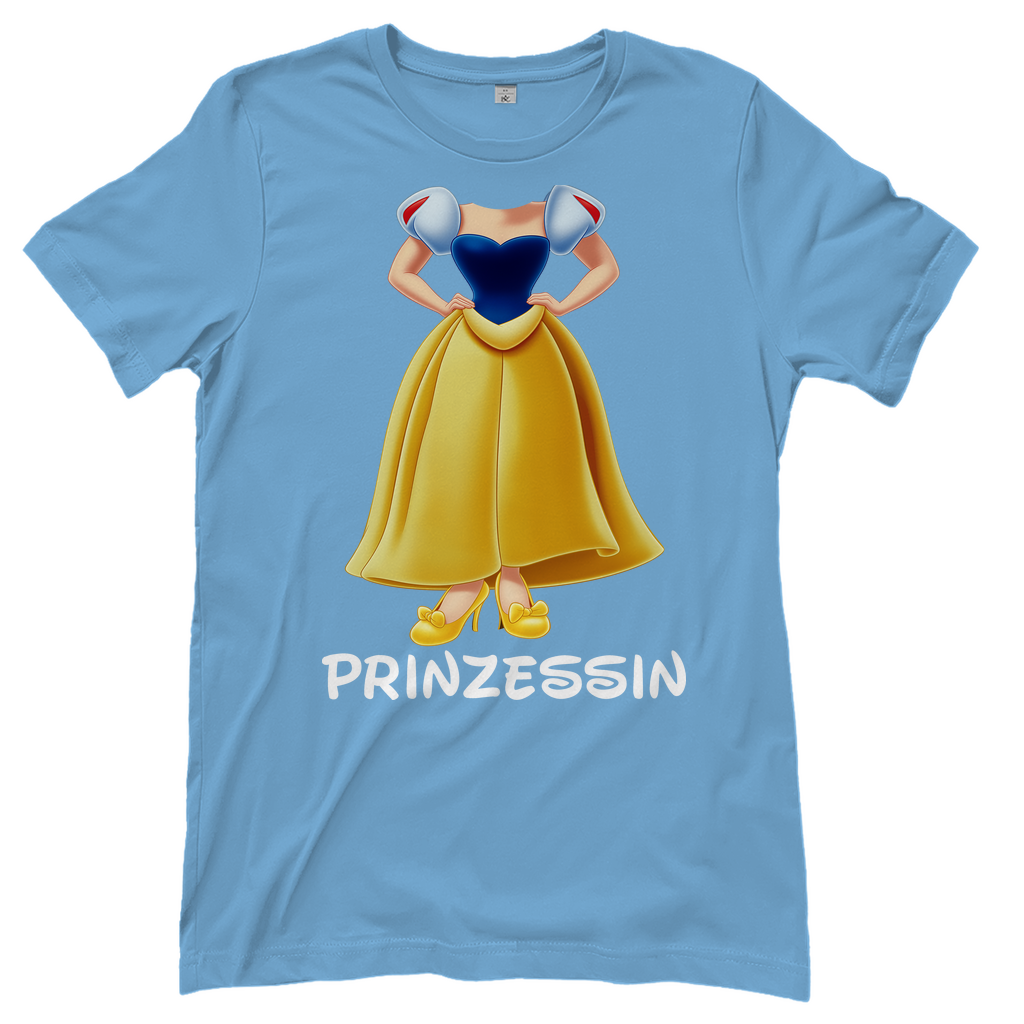Schneewittchen und die 7 Zwerge - Prinzessin - Damenshirt Sky Blue