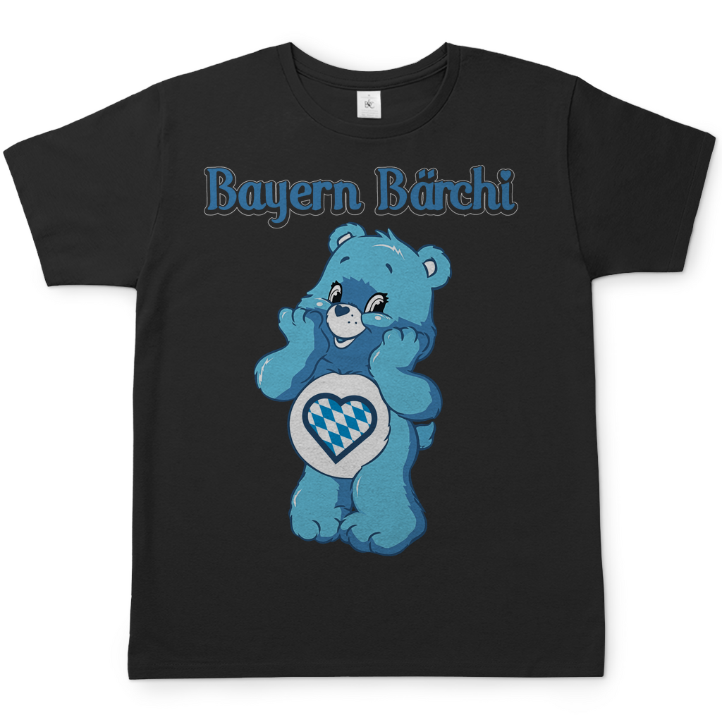 Bayern Bärchi - Glücksbärchi - Herren Shirt Black