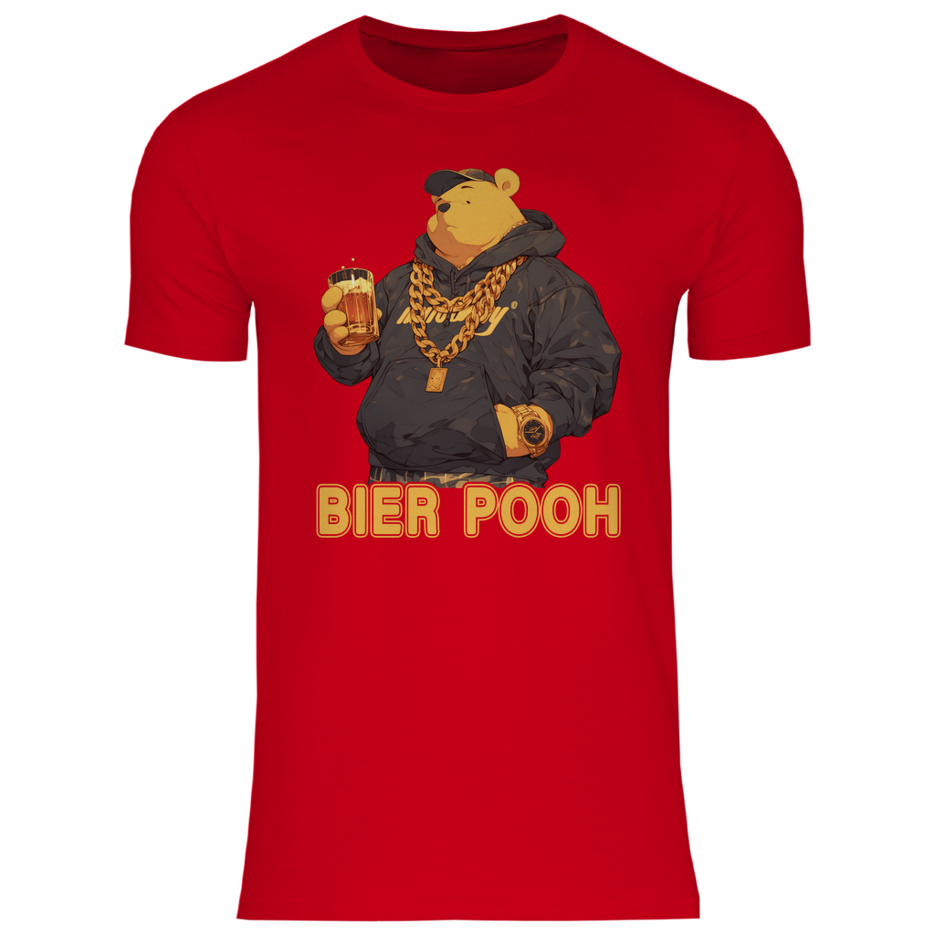 Winnie the Bier Pooh - Herren Shirt