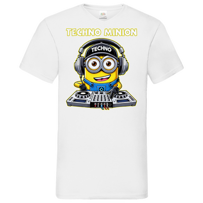 Techno Minion - Herren V-Neck Shirt
