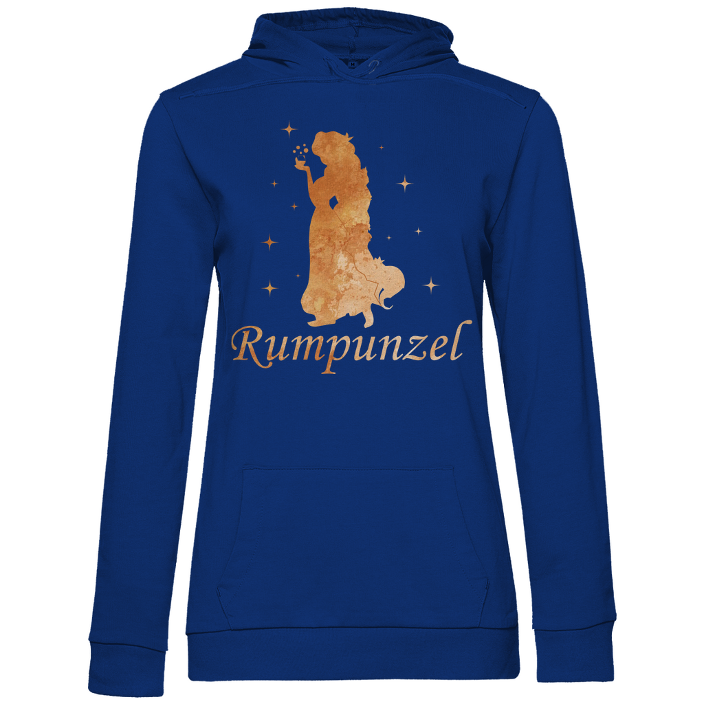 Rumpunzel - Prinzessin Aquarell - Damen Hoodie Royal