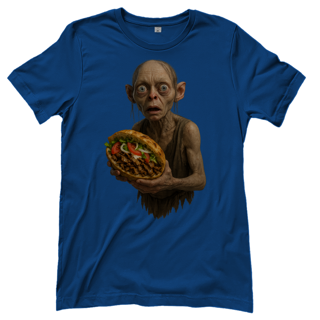 Döner mein Schatz Gollum LOTR - Damen T-Shirt Royal Blue