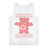 Damen Tank Top – Unter Druck funktioniere ich am besten • Kann mich mal jemand drücken? • Bär Motiv White