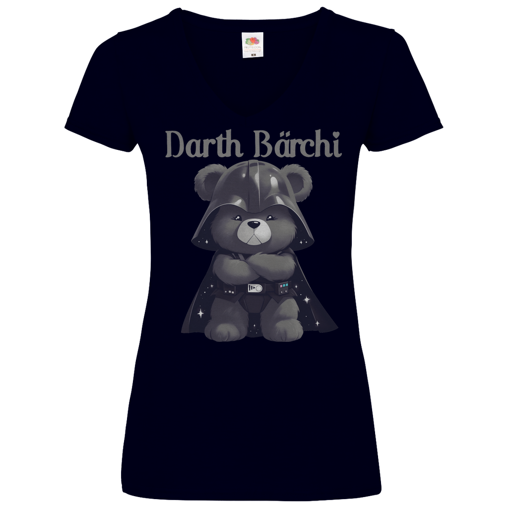 Darth Bärchi - Glücksbärchi - V-Neck Damenshirt