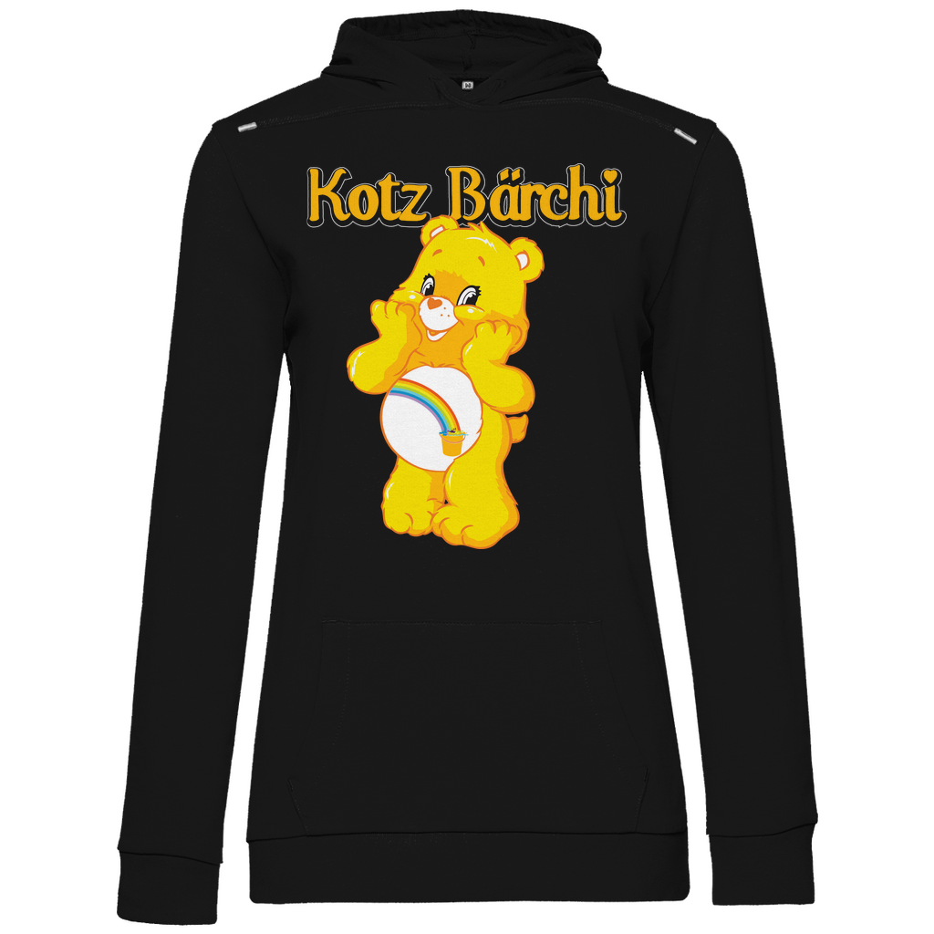 Kotz Bärchi - Glücksbärchi - Damen Hoodie Black