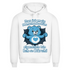 Herren Premium Bio Hoodie Menschenkostüm eigentlich bin ich ein Bärchi White