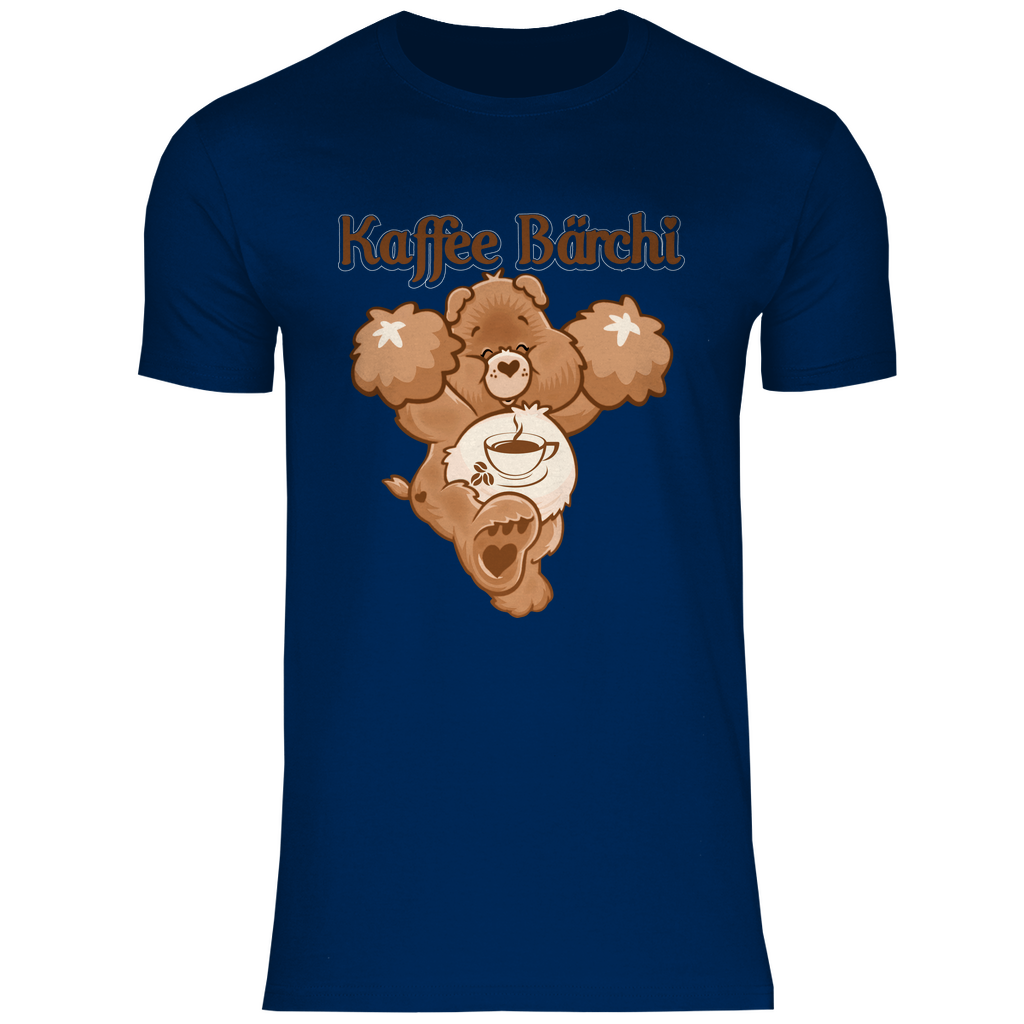 Kaffee Bärchi - Glücksbärchi - Herren Shirt