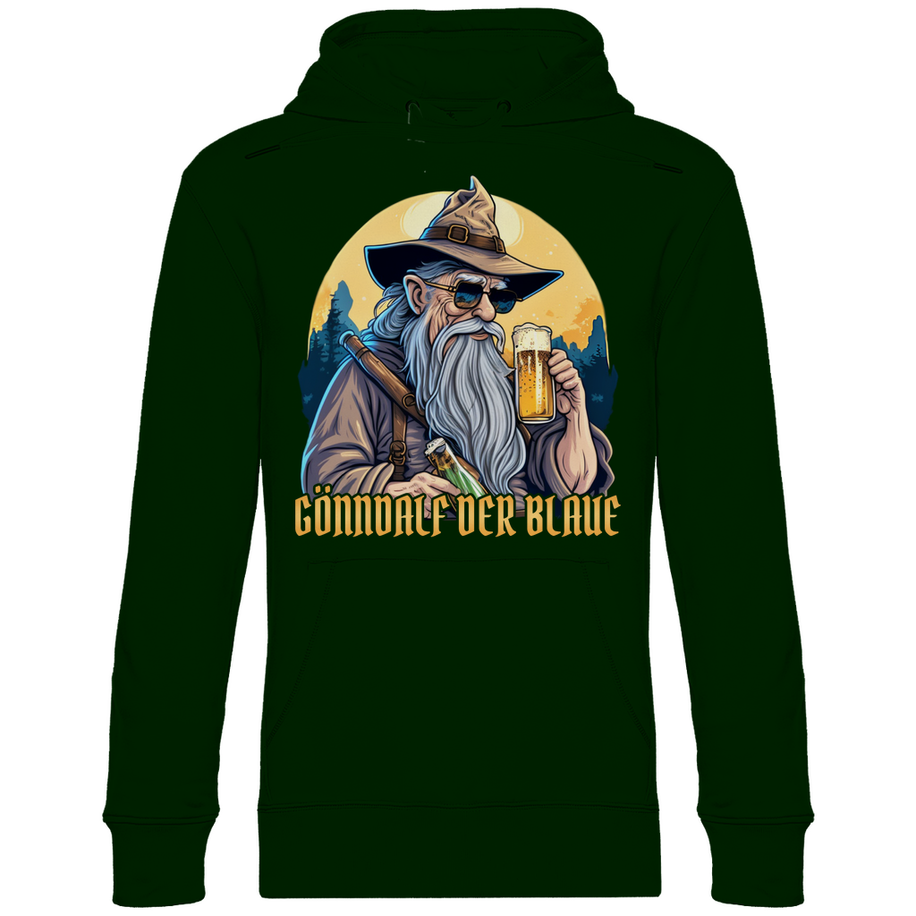 Gönndalf der Blaue Gandalf Toon - Beidseitiger Druck - Unisex Hoodie