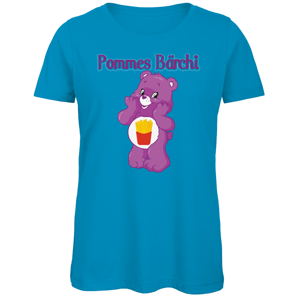 Pommes Bärchi - Glücksbärchi - Damen Premium Bio T-Shirt