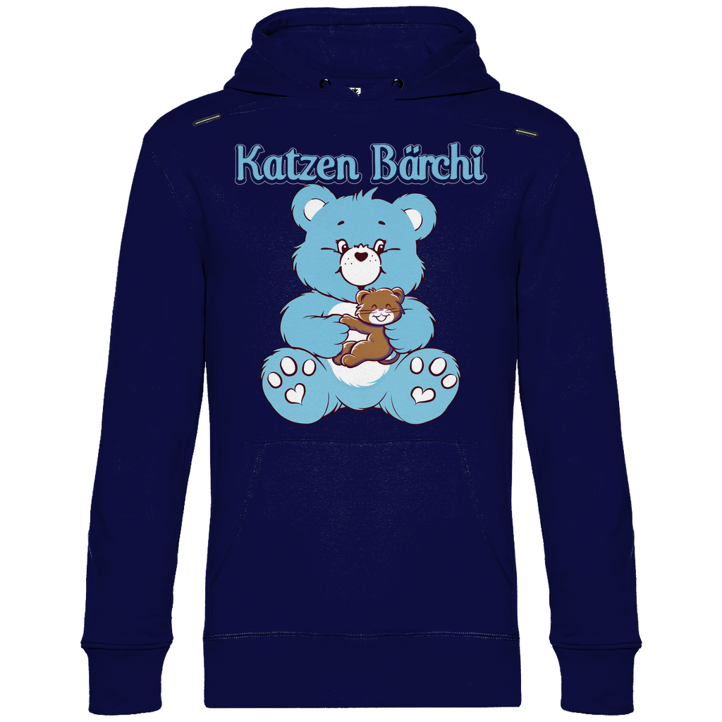 Katzen Bärchi - Glücksbärchi - Unisex Hoodie Navy Blue
