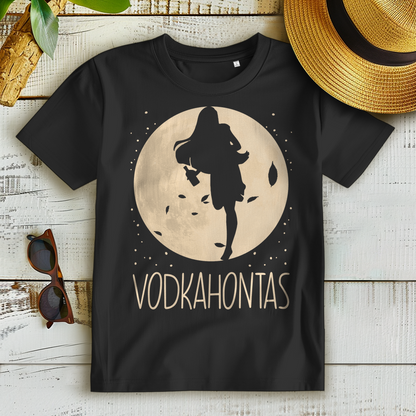 Vodkahontas Pocahontas Mond Prinzessin - Damen Premium Bio T-Shirt