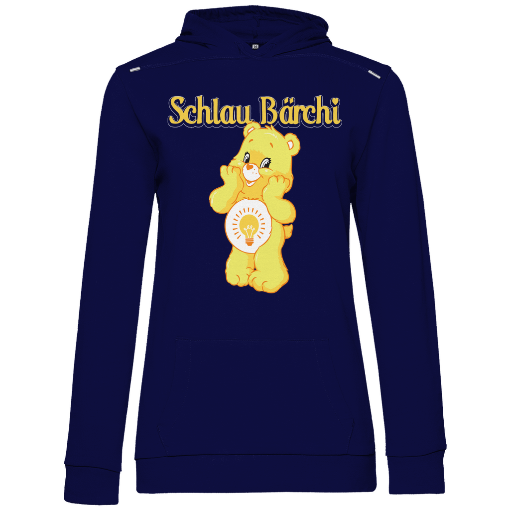 Schlau Bärchi - Glücksbärchi - Damen Hoodie Navy Blue