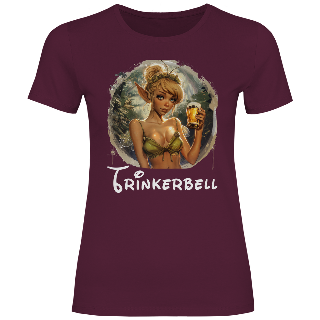 Trinkerbell Retro - Damenshirt