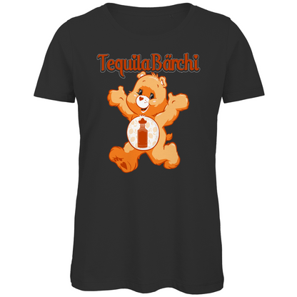 Tequila Bärchi - Glücksbärchi - Damen Premium Bio T-Shirt Black