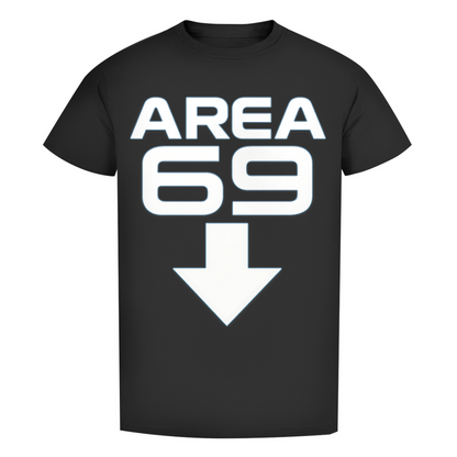 Herren Premium Bio T-Shirt Area 69 Black