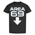 Herren Premium Bio T-Shirt Area 69 Black