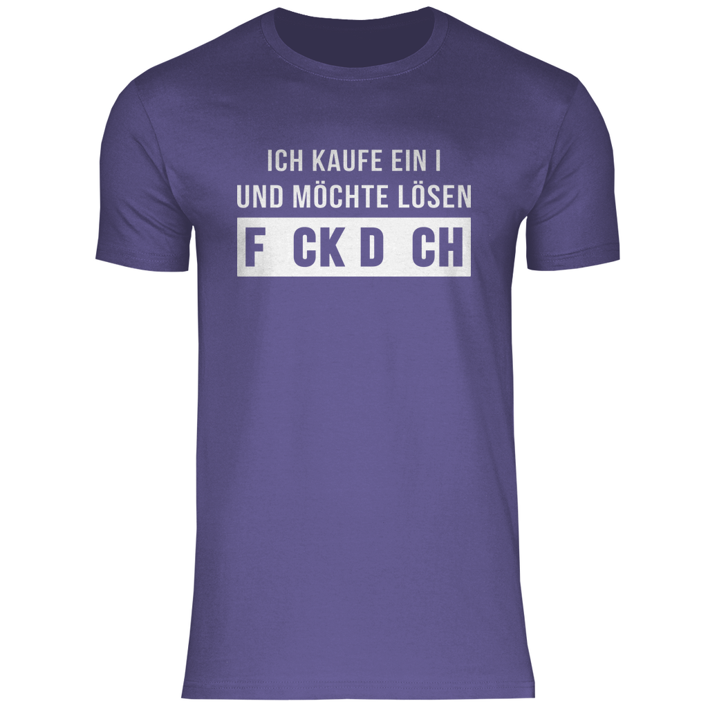 Ich kaufe ein I und möchte lösen - Herren Shirt Millennial Lilac