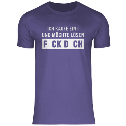 Ich kaufe ein I und möchte lösen - Herren Shirt Millennial Lilac