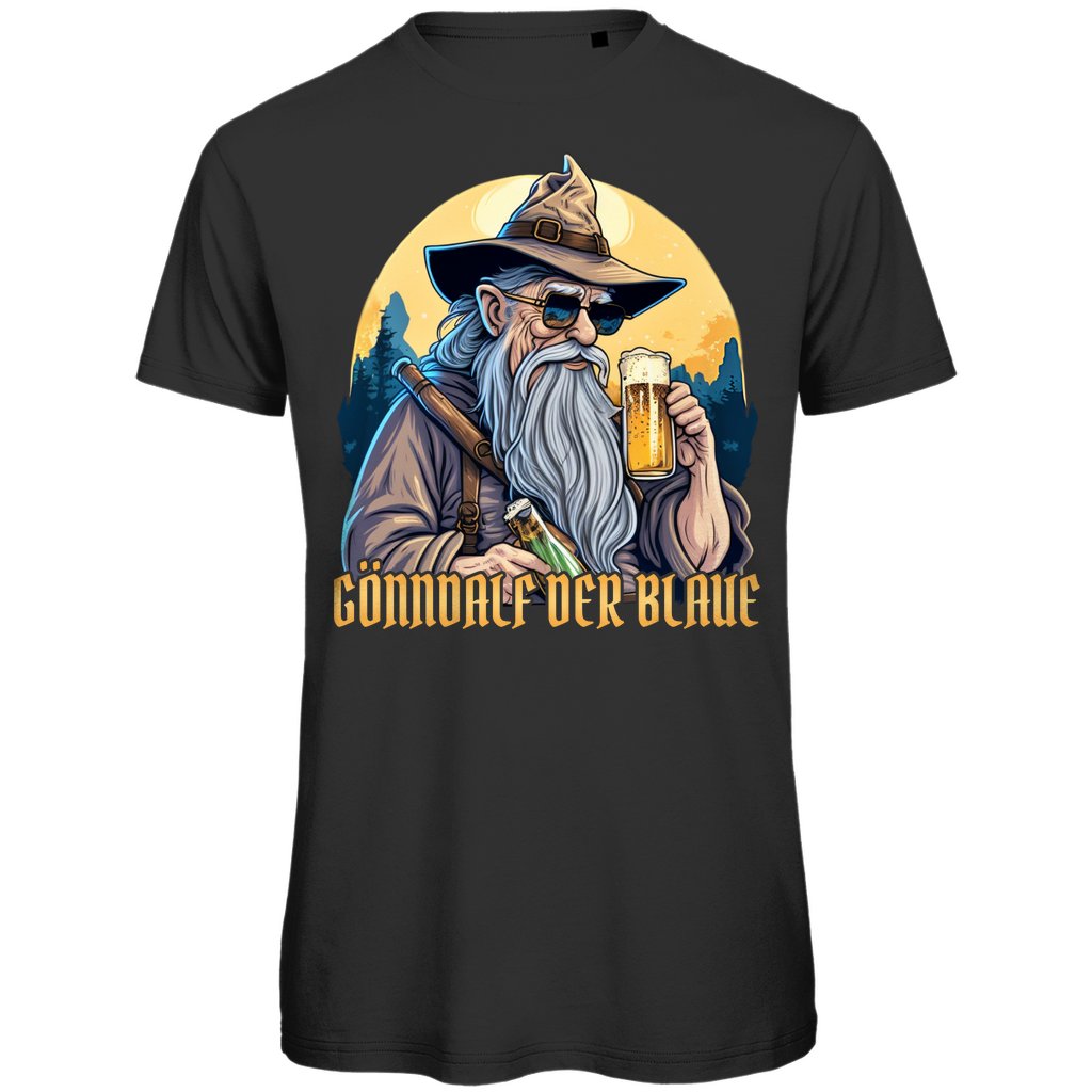 Gönndalf der Blaue Toon Herr der Ringe Gandalf - Herren Premium Bio T-Shirt