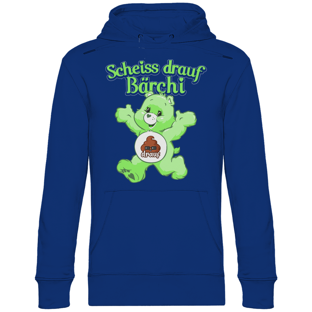 Scheiss drauf Bärchi - Glücksbärchi - Unisex Hoodie Royal