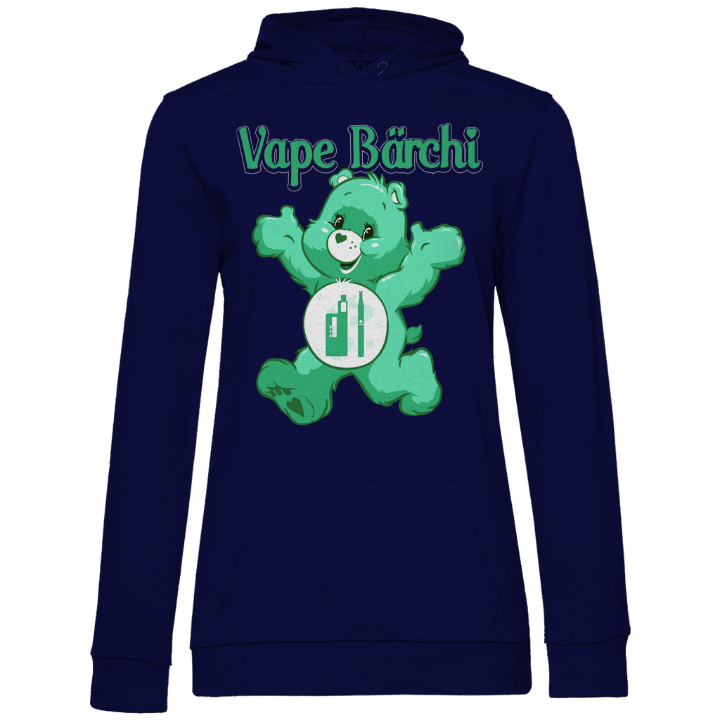Vape Bärchi - Glücksbärchi - Damen Hoodie Navy Blue