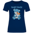 Wuffi Bärchi - Glücksbärchi - Damenshirt Navy
