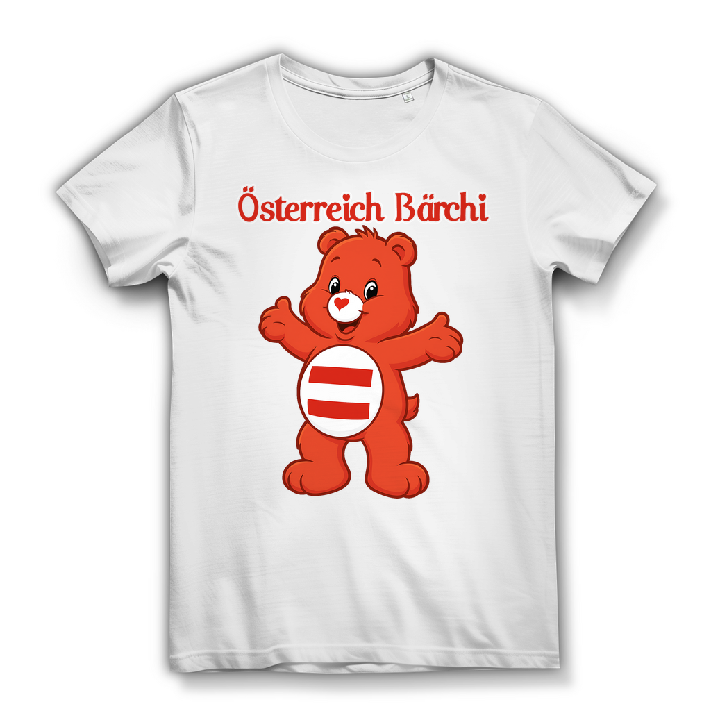 Österreich Bärchi - Glücksbärchi - Damen Premium Bio T-Shirt White